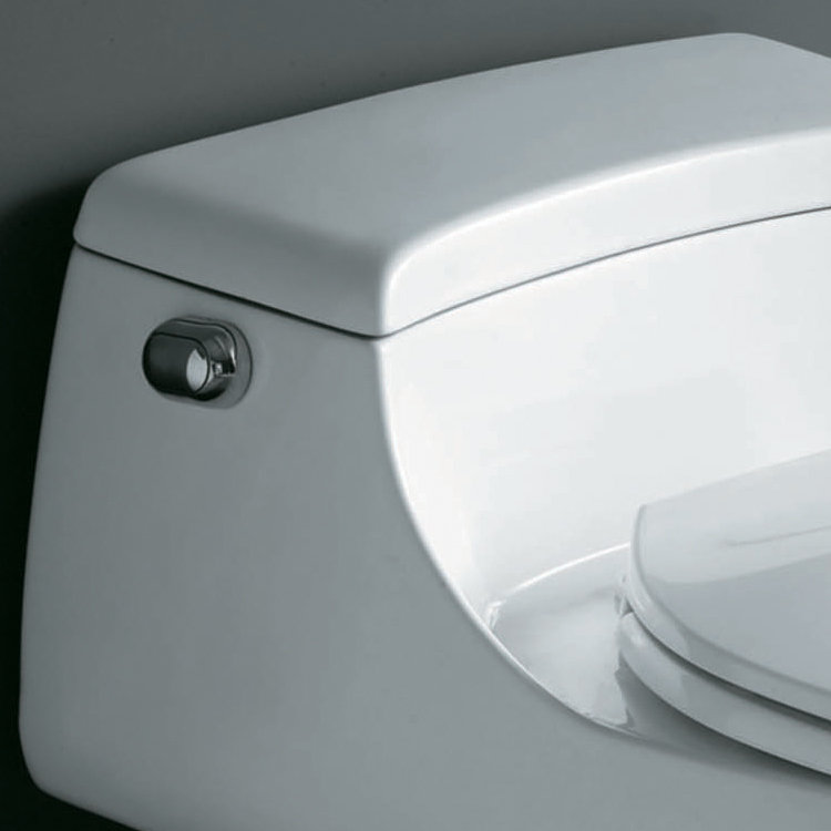 Ariel Bath Royal 1.28 GPF Elongated Floor Mounted OnePiece Toilet